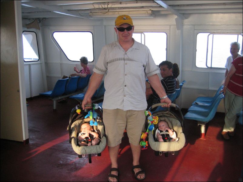 Hands full